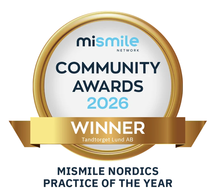 MiSmile Community Awards 2026, vinnare MiSmile Nordics Practice of the Year, Tandtorget Lund AB